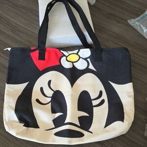 Disney Minnie Mouse Black, Red, and White Tote
